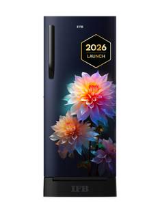 IFB 197 L Direct Cool Single Door 5 Star Refrigerator with Base Drawer with 30 Hrs Cooling Retention,...