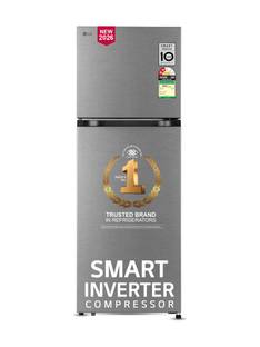 LG 251 L Frost Free Double Door 2 Star Convertible Refrigerator with Convertible, Smart Mode, Multi A...