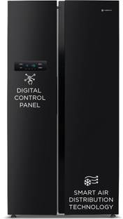 MOTOROLA 584 L Frost Free Side by Side Refrigerator  with Intelligent LED Touch Control Panel and Smar...