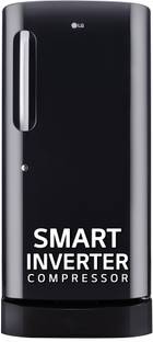 LG 205 L Direct Cool Single Door 5 Star Refrigerator with Base Drawer  with Smart Inverter Compressor, Moist 'N' Fresh & Humidity Controller