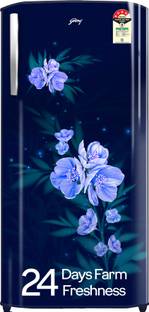 Godrej 180 L Direct Cool Single Door 4 Star Refrigerator  with Large Vegetable Tray And 2.25 L Bottle ...