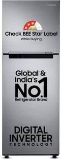 Samsung 236 L Frost Free Double Door 3 Star Refrigerator  with Digital Inverter