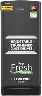 Voltas Beko 183 L Direct Cool Single Door 5 Star Refrigerator with Base Drawer