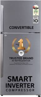 LG 412 L Frost Free Double Door 1 Star Refrigerator