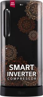 LG 205 L Direct Cool Single Door 4 Star Refrigerator with Base Drawer  with Smart Inverter Compressor,...