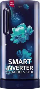 LG 185 L Direct Cool Single Door 5 Star Refrigerator with Base Drawer  with Smart Inverter Compressor,...