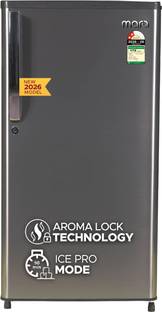 MarQ by Flipkart 183 L Direct Cool Single Door 2 Star Refrigerator  with Toughened Glass Shelves and L...