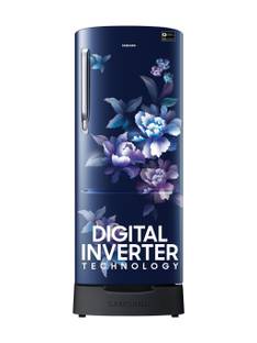 Samsung 183 L Direct Cool Single Door 5 Star Refrigerator with Base Drawer  with Digital Inverter