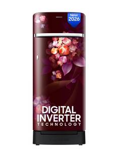 Samsung 215 L Direct Cool Single Door 5 Star Refrigerator with Base Drawer with Digital Inverter, Sin...