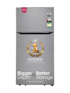 LG 674 L Frost Free Double Door 1 Star Refrigerator with Inverter Compressor, Multi Air Flow, Bigger ...