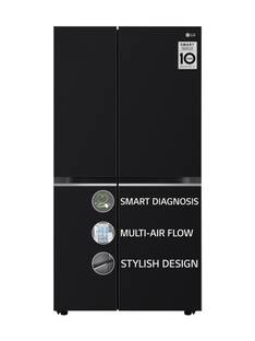 LG 655 L Frost Free Side by Side Refrigerator with Smart Inverter Compressor, Smart Diagnosis, Expres...