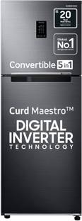 Samsung 314 l Frost Free Double Door 2 Star Convertible Refrigerator  with with Curd Maestro
