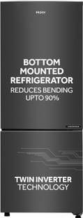 Haier 237 L Frost Free Double Door Bottom Mount 3 Star Convertible Refrigerator  with Convertible 8-in...