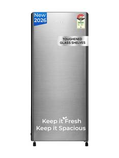 Haier 190 L Direct Cool Single Door 4 Star Refrigerator  with Fast Ice Making, Easy Clean Back, Large ...