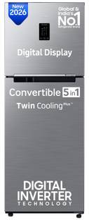 Samsung 301 L Frost Free Double Door 2 Star Refrigerator