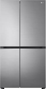 LG 694 L Frost Free Side by Side Refrigerator  with Smart Inverter DoorCooling+, Hygiene Fresh+, Expre...