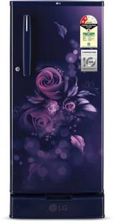 LG 185 L Direct Cool Single Door 2 Star Refrigerator with Base Drawer