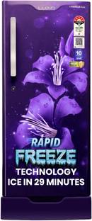 Lloyd by Havells 188 L Direct Cool Single Door 5 Star Refrigerator with Base Drawer  with Rapid Freeze Technology - Ice in 29 minutes Inverter CompressorFleximax Design