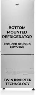 Haier 300 L Frost Free Double Door Bottom Mount 2 Star Refrigerator  with 1 hour Icing