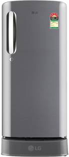 LG 185 L Direct Cool Single Door 5 Star Refrigerator with Base Drawer