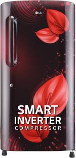 LG 205 L Direct Cool Single Door 4 Star Refrigerator  with Smart Inverter Compressor, Humidity Controller & Moist 'N' Fresh