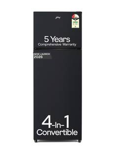 Godrej 308 L Frost Free Double Door 2 Star Refrigerator  with AI Powered 4-in-1 Freezer Convertible 30...