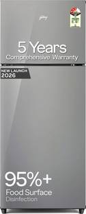 Godrej 238 L Frost Free Double Door 3 Star Refrigerator  with Advanced Inverter and 95%+ Food Surface ...