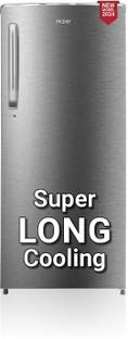 Haier 205 L Direct Cool Single Door 3 Star Refrigerator with Base Drawer  with DEFT TechnologyLarge Storage Space