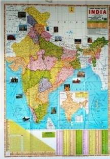 लेटेस्ट पॉलिटिकल मैप ऑफ इंडिया ,दिस मैप इज़ विथ न्यू नेशनल हाईवे नंबरिंग.फॉर Upsc एंड अदर कॉम्पिटिटिव एग्ज़ाम्स फुल चार्ट्स इन वन पेज