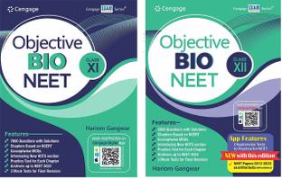 Cengage Objective BIOLOGY For NEET By Hariom Gangwar Vol.1and 2 (2-Book Sets )