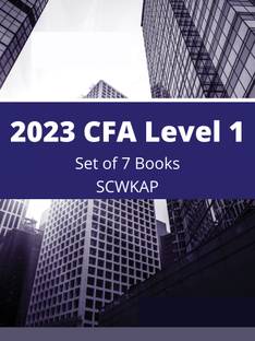 2023 CFA Level 1 Kaplan Schweser Study Package (Set Of 7 Books)