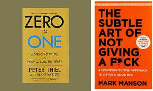 Combo Of 2 ( The Subtle Art Of Not Giving A F*Ck + Zero To One)