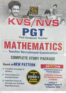 Kvs/nvs Pgt Mathematics 2000+ Practice Questions