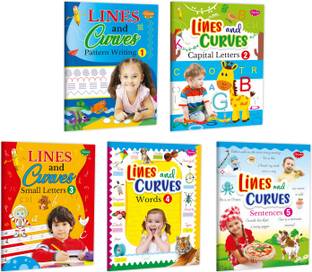 My First Super Pack Of Pencil Control And Patterns: A Set Of 5 Interactive Activity Books To Practice Writing | Super Jumbo Combo For Collecters And Library Pre School Books