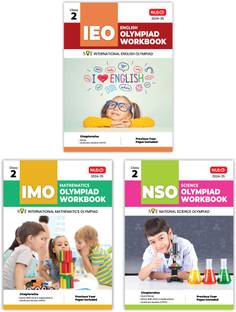MTG NSO-IMO-IEO (Science, Mathematics & English) Olympiad Workbook Combo Class-2 (Set Of 3 Books) | MCQs, Previous Years Solved Paper & Achievers Section - SOF Olympiad Preparation Books For 2024-25 Exam