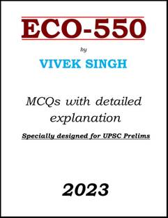 विवेक सिंह इकॉनमी 550 MCQs नोट्स इंग्लिश फॉर UPSC प्रीलिम्स 2023