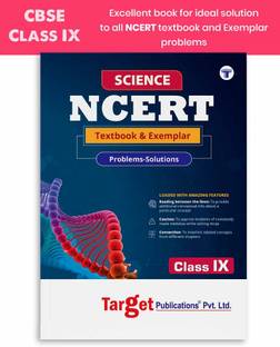 CBSE Class 9th Science NCERT Textbook & Exemplar | Problems - Solutions Class 9th Book | Based On Latest Syllabus