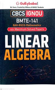 IGNOU (BSCG) Help Guide (BMTE-141, Linear Algebra)