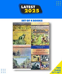 NCERT History Class 11,12 1+3 Books Set English Medium Textbook Binding U2013 1 January 2019 Paperback, NCERT|New Latest Edition For 2025-2026