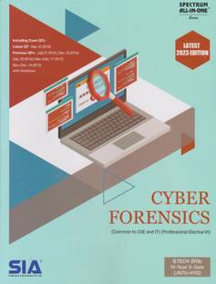 Cyber Forensics (Professional Elective-VI) B.Tech IV-Year II-Sem (R18) Common To (CSE & IT) JNTU-Hyderabad Latest 2023 Edition