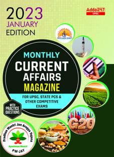 UPSC Monthly Current Affairs Magazine January 2023 (English Printed Edition) By Adda247