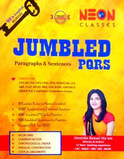Jumbled PQRS (Paragraphs & Sentences) Billingual (Hindi & English) Useful For All Competition Tests
