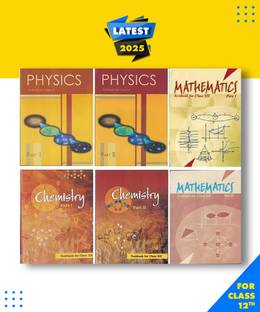 NCERT PCM Physics, Chemistry, Math Textbook For Class 12 Combo Set Paperback Binding Paperback, NCERT|New Latest Edition For 2025-2026
