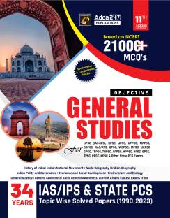 Objective General Studies 21000+ MCQs For UPSC & State PCS Exams (English Printed Edition) By Adda247