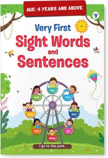 Very First Sight Words And Sentences Book For Kids | Children Learning Book | Age 4 Years And Above