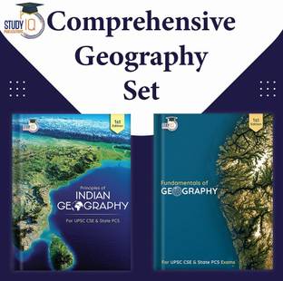 Set Of 2: Fundamentals Of Geography & Principles Of Indian Geography (English, Latest Edition) For UPSC CSE Prelims & Mains