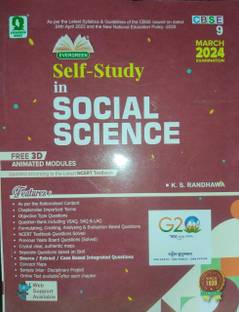 Evergreen Cbse Self Study In Social Science - Class 9 (For Cbse 2024 Exams)