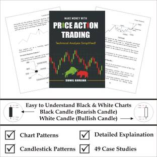 Trading Chart Patterns : Price Action Trading English (Black & White) Book On Technical Analysis Of Financial Markets