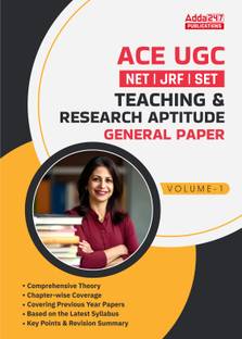 NTA UGC NET /SET/JRF General Paper 1, Teaching And Research Aptitude 2025 Vol.1