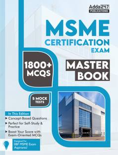 MSME Certification (IIBF) Exam Master Book | 1800+ MCQs